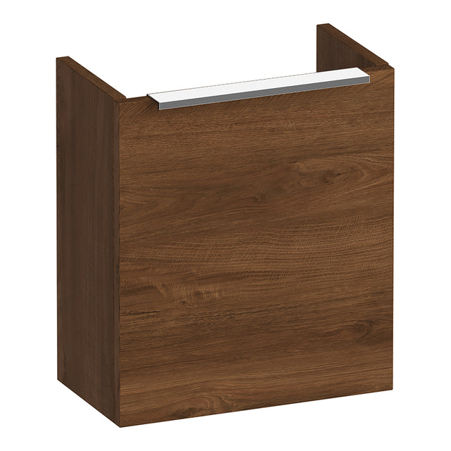 BRAUER Elevate fonteinkast 40 excl. opleggreep met 1 deur linksdraaiend Forest Cacao FO-EL40LFC