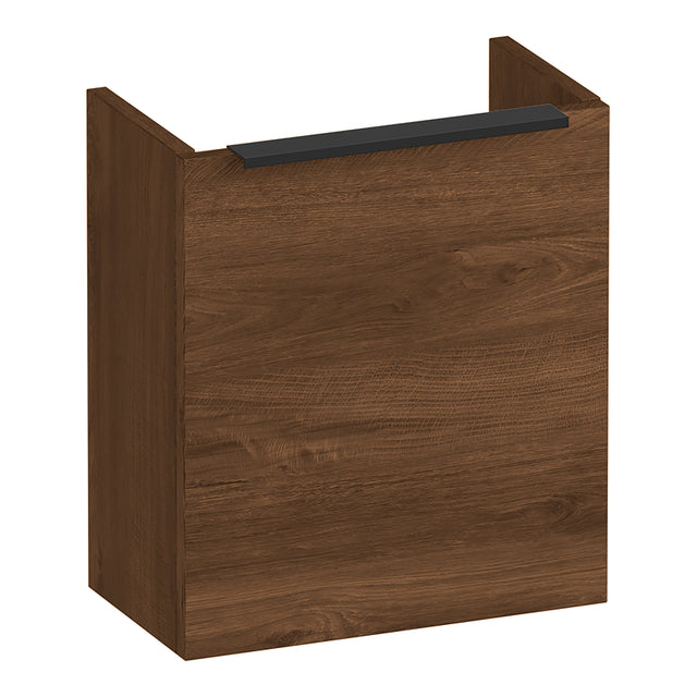 BRAUER Elevate fonteinkast 40 excl. opleggreep met 1 deur linksdraaiend Forest Cacao FO-EL40LFC