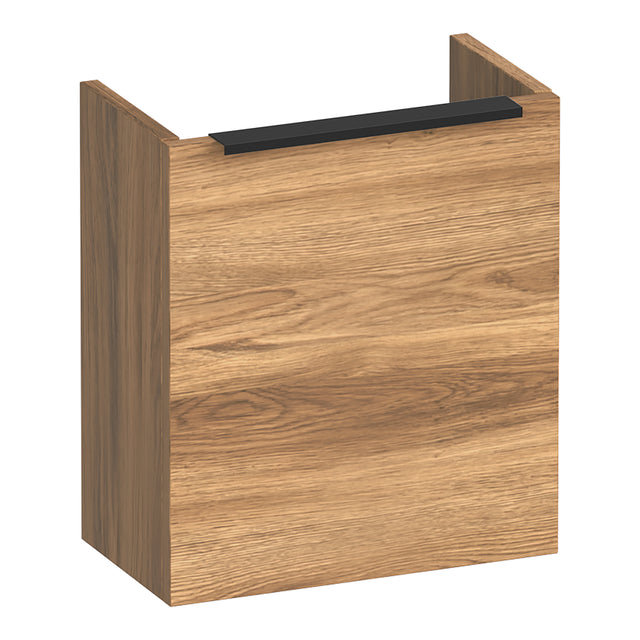 BRAUER Elevate fonteinkast 40 excl. opleggreep met 1 deur linksdraaiend Honey FO-EL40LHO