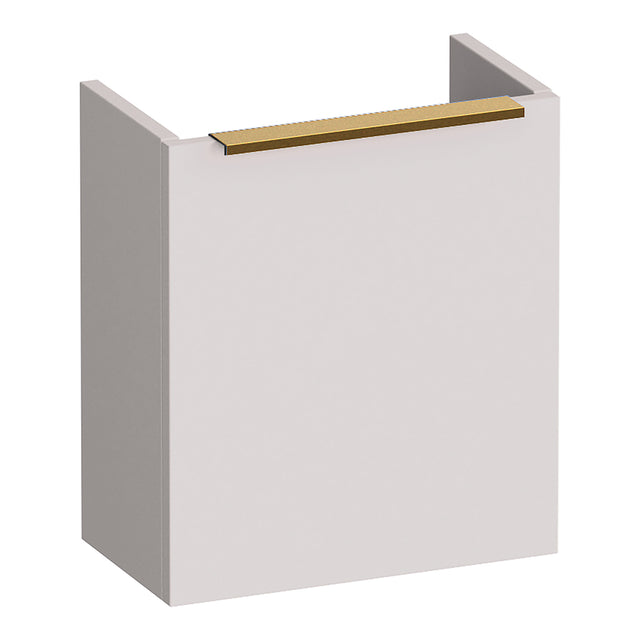 BRAUER Elevate fonteinkast 40 excl. opleggreep met 1 deur linksdraaiend mat zand FO-EL40LMS