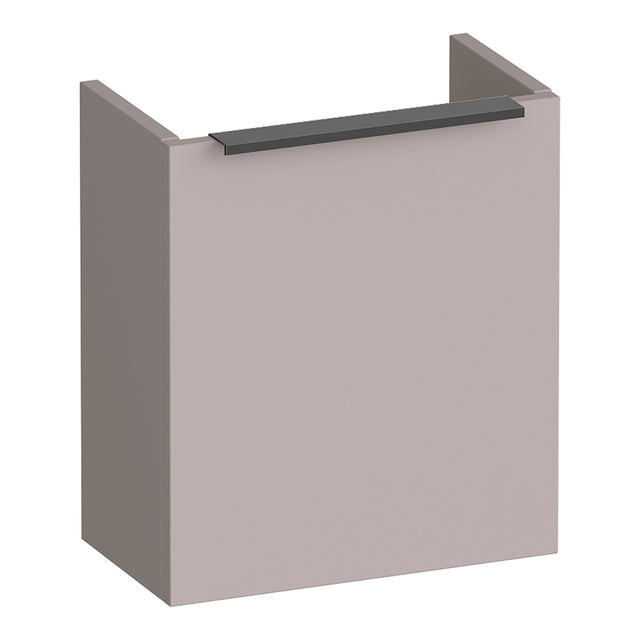 BRAUER Elevate fonteinkast 40 excl. opleggreep met 1 deur linksdraaiend Timber Greige FO-EL40LTE