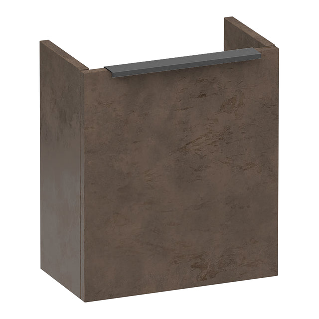 BRAUER Elevate fonteinkast 40 excl. opleggreep met 1 deur rechtsdraaiend Erosion FO-EL40RER