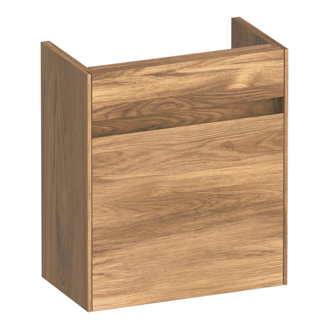 BRAUER Inspire fonteinkast 40 met 1 deur greeploos linksdraaiend Honey FO-IN40LHO