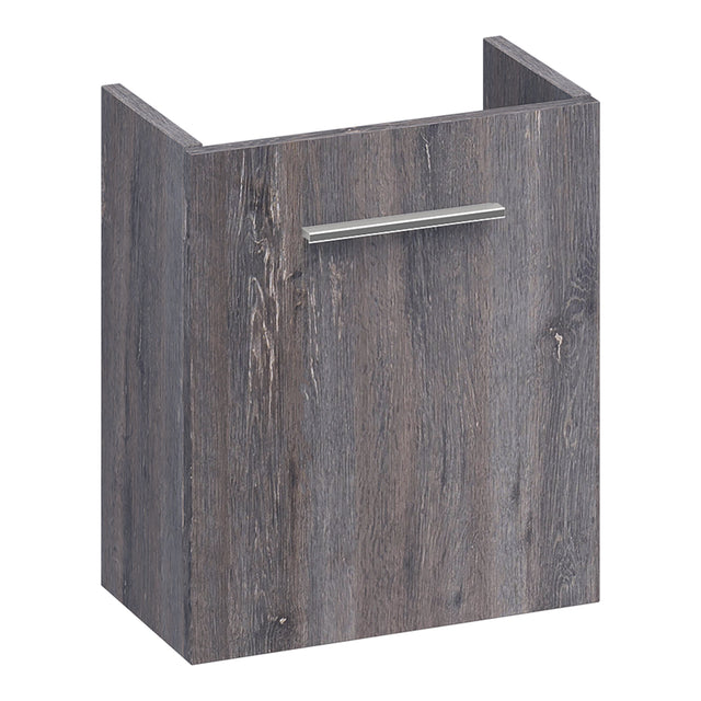 BRAUER Trust fonteinkast 40 excl. opbouwgreep met 1 deur linksdraaiend Driftwood FO-TR40LDR