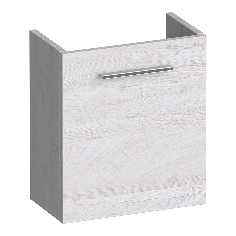 BRAUER Trust fonteinkast 40 excl. opbouwgreep met 1 deur linksdraaiend Forest Seashell FO-TR40LFS