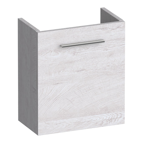 BRAUER Trust fonteinkast 40 excl. opbouwgreep met 1 deur linksdraaiend Forest Seashell FO-TR40LFS