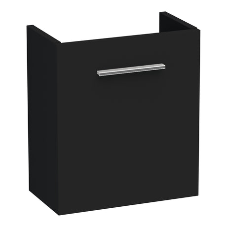 BRAUER Trust fonteinkast 40 excl. opbouwgreep met 1 deur rechtsdraaiend mat zwart FO-TR40RMZ