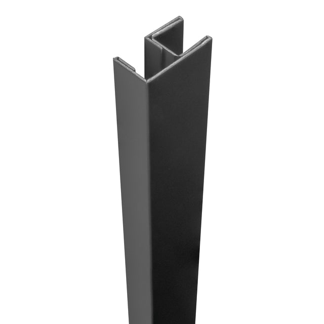 BRAUER Hoekprofiel PVD gunmetal geborsteld GB-HP1GM