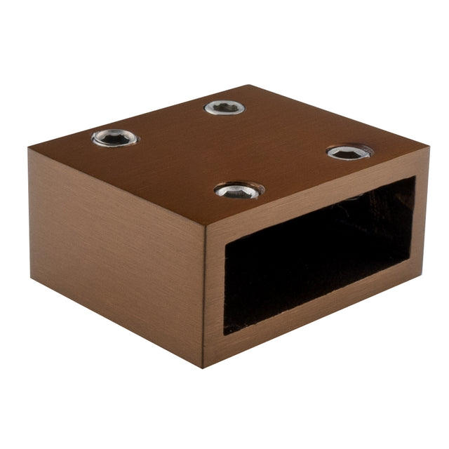 BRAUER Wanddeel PVD koper geborsteld GB-WD1GK