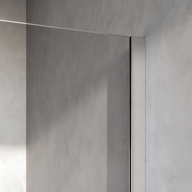 BRAUER Oblivion inloopdouche helder glas 130x200 incl. glascoating chroom GS-OBI1H130200CE
