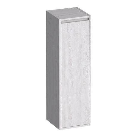 BRAUER Adore hoge kast 120 met 1 deur greeploos linksdraaiend Forest Seashell HK-AD120LFS