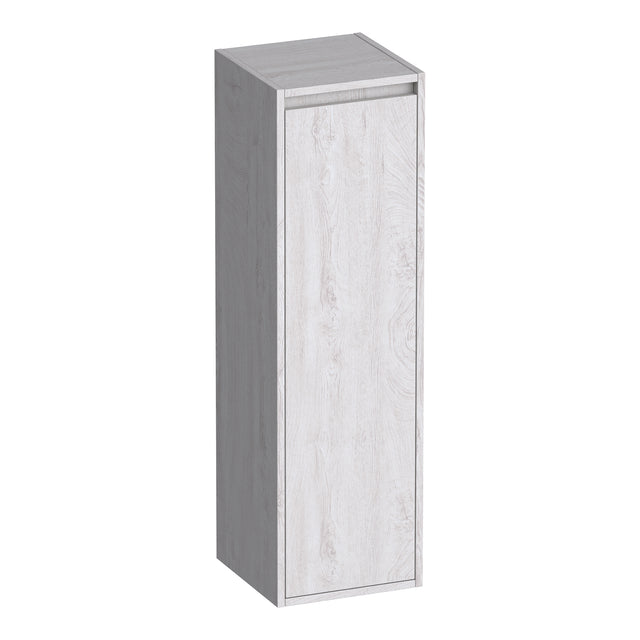 BRAUER Adore hoge kast 120 met 1 deur greeploos linksdraaiend Forest Seashell HK-AD120LFS