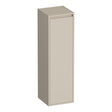 BRAUER Adore hoge kast 120 met 1 deur greeploos linksdraaiend mat beige HK-AD120LMB
