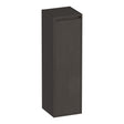 BRAUER Adore hoge kast 120 met 1 deur greeploos linksdraaiend Timber Anthracite HK-AD120LTA