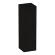 BRAUER Adore hoge kast 120 met 1 deur greeploos linksdraaiend Timber Black HK-AD120LTB