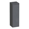 BRAUER Adore hoge kast 120 met 1 deur greeploos linksdraaiend Timber Grey HK-AD120LTG