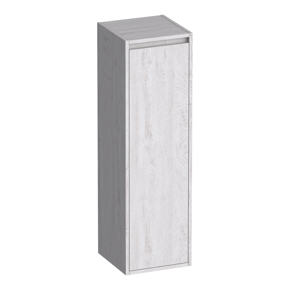 BRAUER Adore hoge kast 120 met 1 deur greeploos rechtsdraaiend Forest Seashell HK-AD120RFS