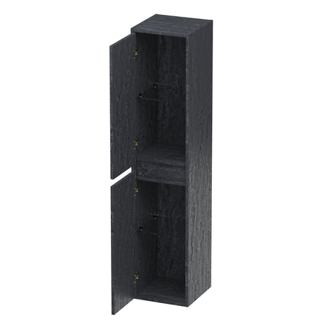 BRAUER Adore hoge kast 160 met 2 deuren greeploos links- of rechtsdraaiend Damascus HK-AD160DA