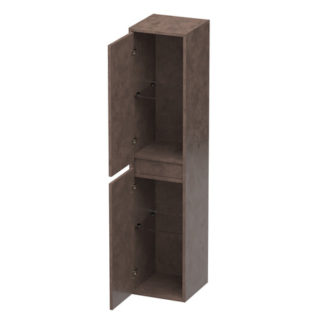 BRAUER Adore hoge kast 160 met 2 deuren greeploos links- of rechtsdraaiend Erosion HK-AD160ER