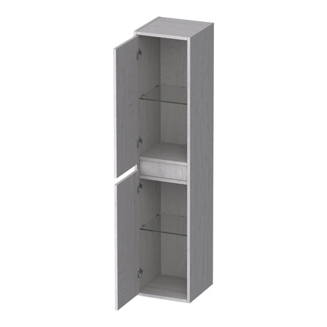 BRAUER Adore hoge kast 160 met 2 deuren greeploos links- of rechtsdraaiend Forest Seashell HK-AD160FS