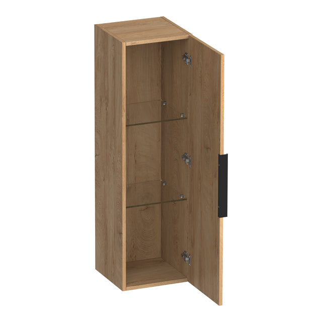 BRAUER Elevate hoge kast 120 excl. opleggreep met 1 deur links- of rechtsdraaiend Forest Tan HK-EL120FT