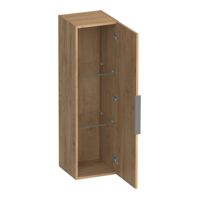 BRAUER Elevate hoge kast 120 excl. opleggreep met 1 deur links- of rechtsdraaiend Forest Tan HK-EL120FT