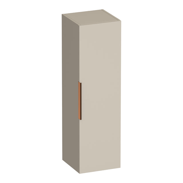 BRAUER Elevate hoge kast 120 excl. opleggreep met 1 deur links- of rechtsdraaiend mat beige HK-EL120MB