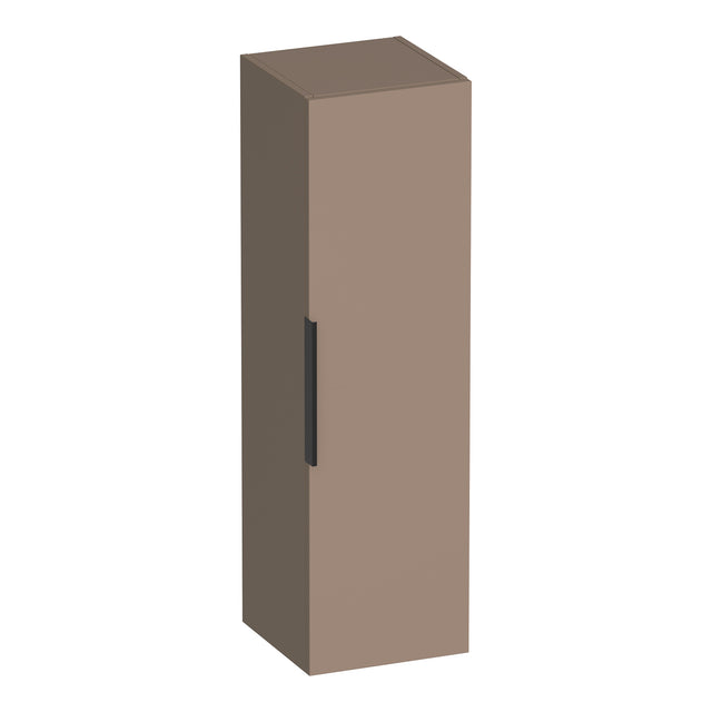 BRAUER Elevate hoge kast 120 excl. opleggreep met 1 deur links- of rechtsdraaiend mat mokka HK-EL120MM