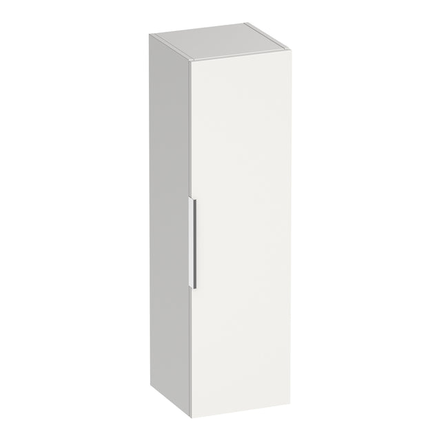 BRAUER Elevate hoge kast 120 excl. opleggreep met 1 deur links- of rechtsdraaiend mat wit HK-EL120MW