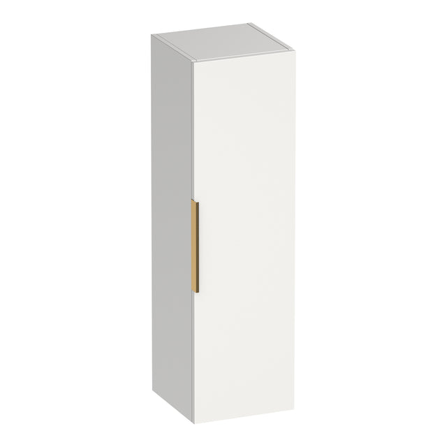 BRAUER Elevate hoge kast 120 excl. opleggreep met 1 deur links- of rechtsdraaiend mat wit HK-EL120MW