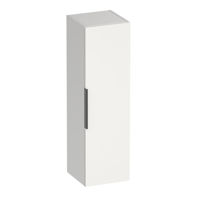 BRAUER Elevate hoge kast 120 excl. opleggreep met 1 deur links- of rechtsdraaiend mat wit HK-EL120MW