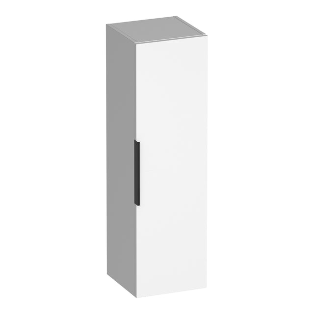 BRAUER Elevate hoge kast 120 excl. opleggreep met 1 deur links- of rechtsdraaiend mat wit HK-EL120MW