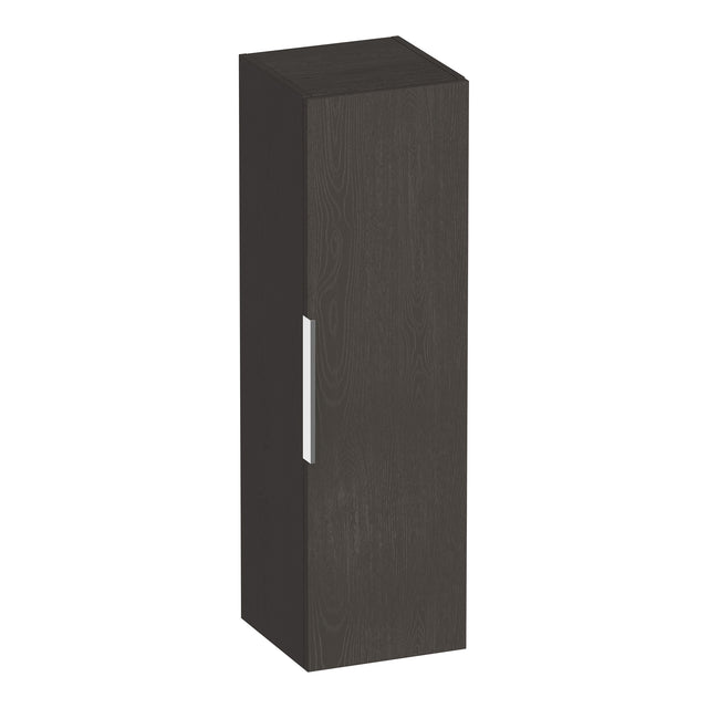 BRAUER Elevate hoge kast 120 excl. opleggreep met 1 deur links- of rechtsdraaiend Timber Anthracite HK-EL120TA