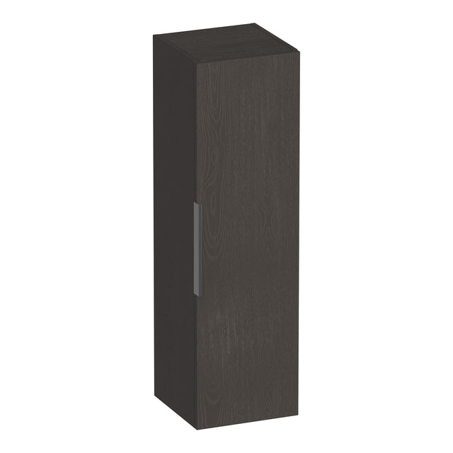 BRAUER Elevate hoge kast 120 excl. opleggreep met 1 deur links- of rechtsdraaiend Timber Anthracite HK-EL120TA