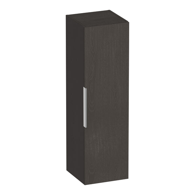BRAUER Elevate hoge kast 120 excl. opleggreep met 1 deur links- of rechtsdraaiend Timber Anthracite HK-EL120TA