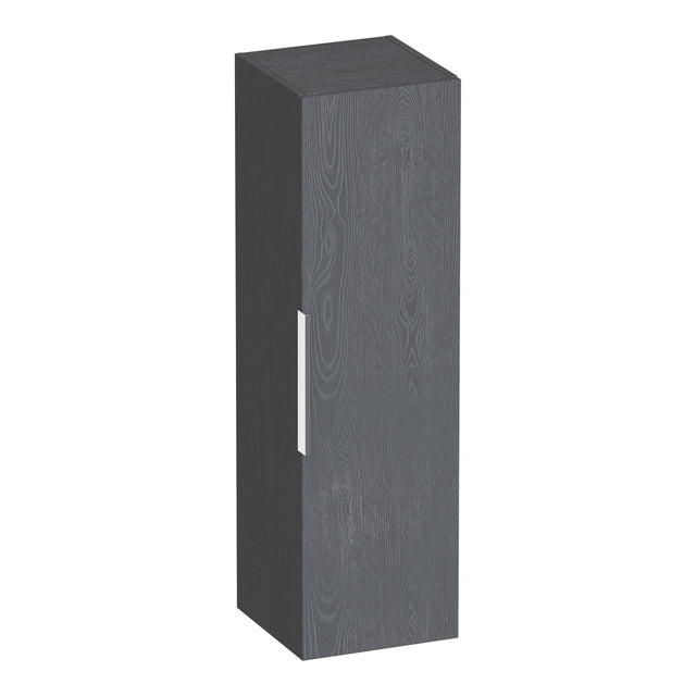 BRAUER Elevate hoge kast 120 excl. opleggreep met 1 deur links- of rechtsdraaiend Timber Grey HK-EL120TG