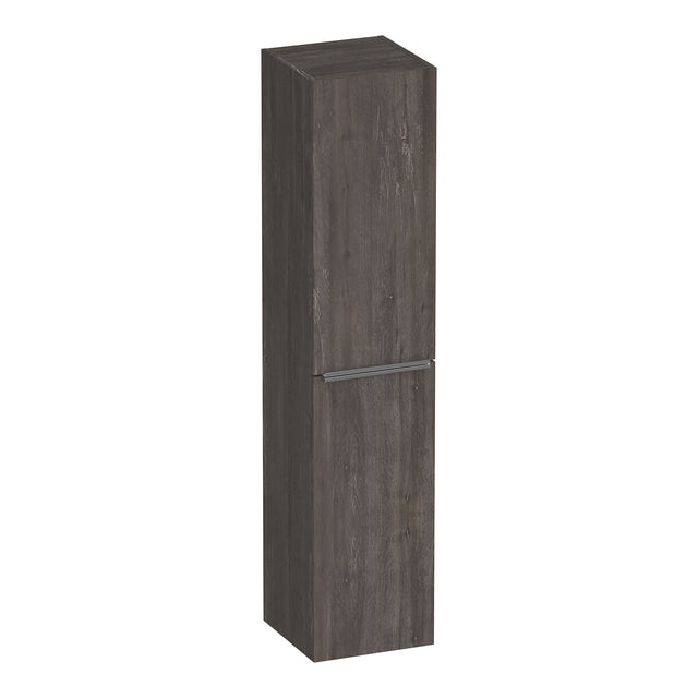 BRAUER Elevate hoge kast 160 excl. opleggrepen met 2 deuren links- of rechtsdraaiend Driftwood HK-EL160DR