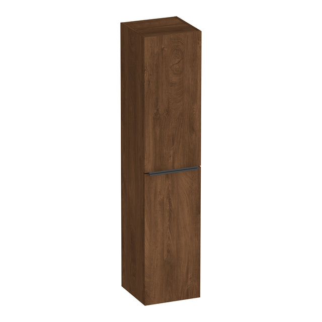 BRAUER Elevate hoge kast 160 excl. opleggrepen met 2 deuren links- of rechtsdraaiend Forest Cacao HK-EL160FC