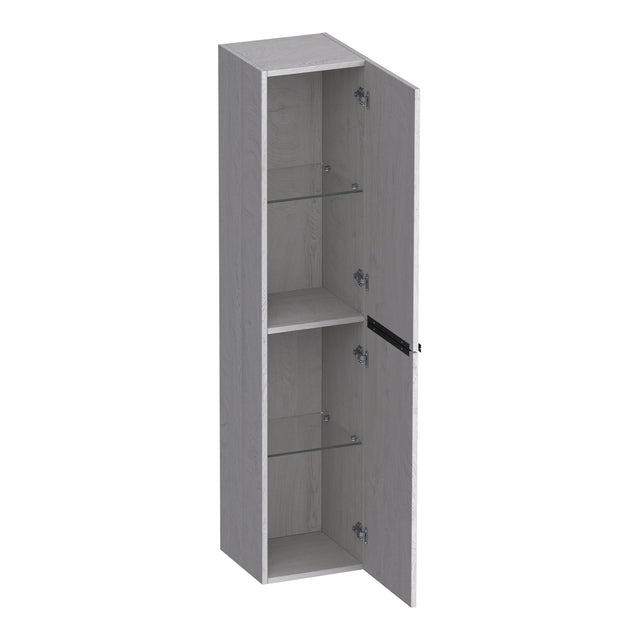 BRAUER Elevate hoge kast 160 excl. opleggrepen met 2 deuren links- of rechtsdraaiend Forest Seashell HK-EL160FS