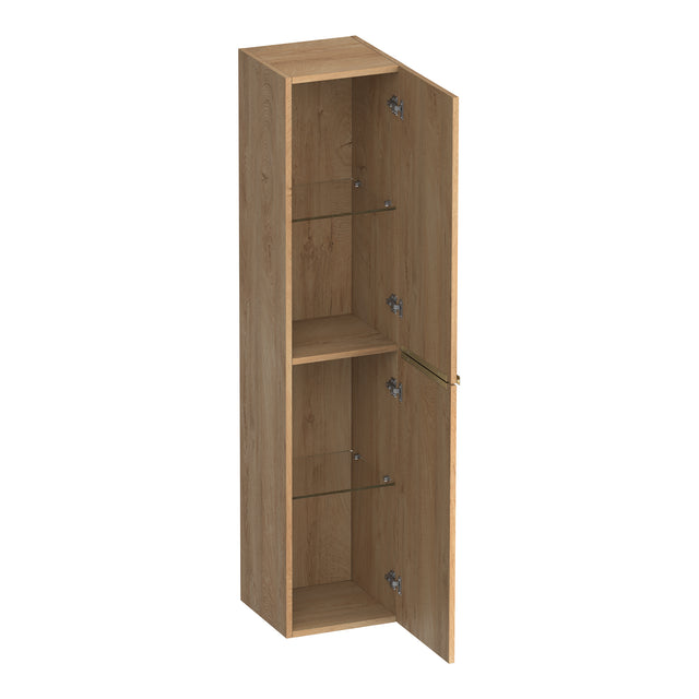 BRAUER Elevate hoge kast 160 excl. opleggrepen met 2 deuren links- of rechtsdraaiend Forest Tan HK-EL160FT