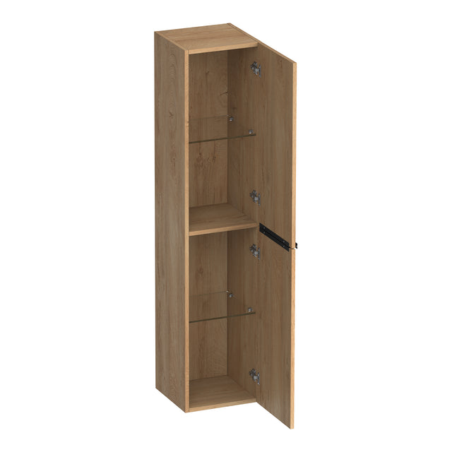 BRAUER Elevate hoge kast 160 excl. opleggrepen met 2 deuren links- of rechtsdraaiend Forest Tan HK-EL160FT