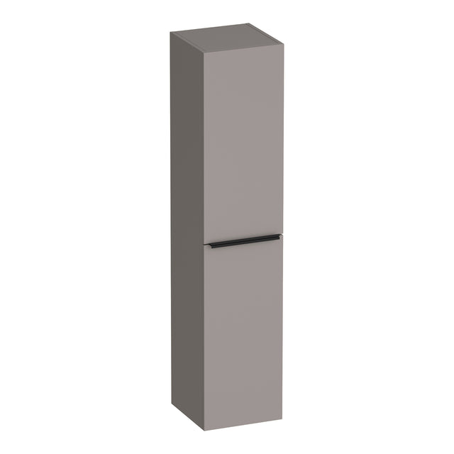 BRAUER Elevate hoge kast 160 excl. opleggrepen met 2 deuren links- of rechtsdraaiend mat taupe HK-EL160MT