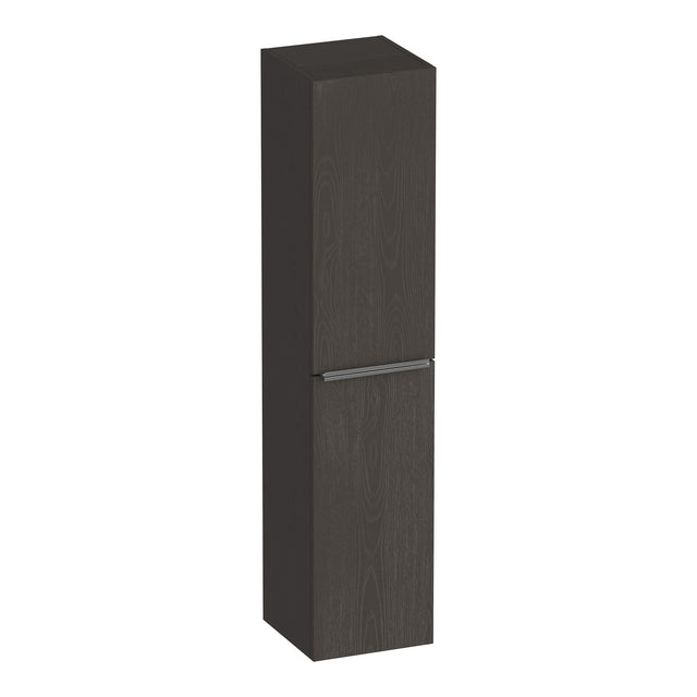 BRAUER Elevate hoge kast 160 excl. opleggrepen met 2 deuren links- of rechtsdraaiend Timber Anthracite HK-EL160TA