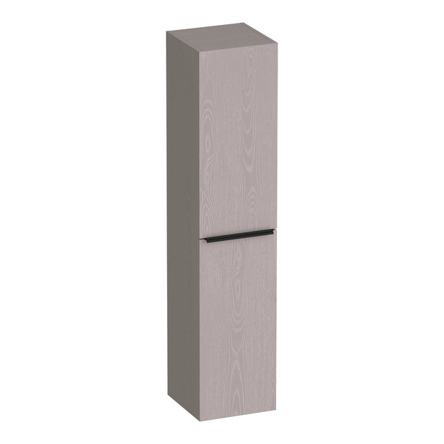 BRAUER Elevate hoge kast 160 excl. opleggrepen met 2 deuren links- of rechtsdraaiend Timber Greige HK-EL160TE