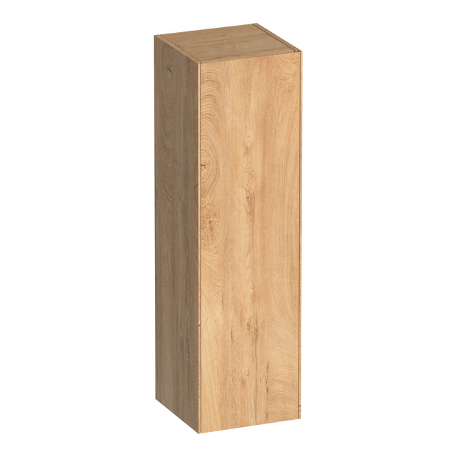 BRAUER Inspire hoge kast 120 met 1 deur greeploos linksdraaiend Forest Tan HK-IN120LFT