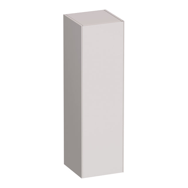 BRAUER Inspire hoge kast 120 met 1 deur greeploos linksdraaiend mat zand HK-IN120LMS