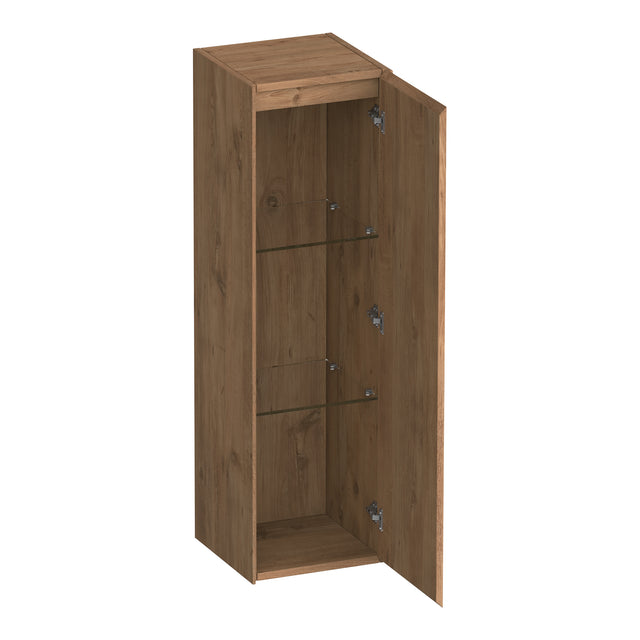 BRAUER Inspire hoge kast 120 met 1 deur greeploos rechtsdraaiend Chateau HK-IN120RCH