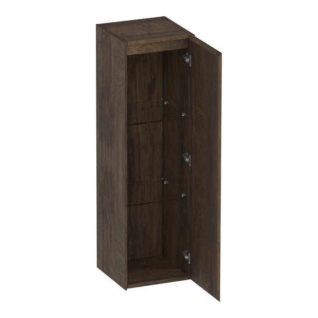 BRAUER Inspire hoge kast 120 met 1 deur greeploos rechtsdraaiend Grove HK-IN120RGR