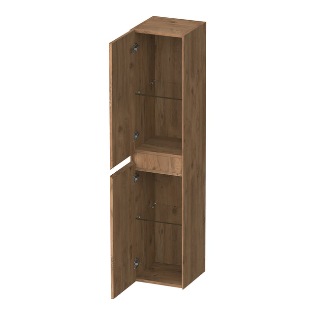 BRAUER Inspire hoge kast 160 met 2 deuren greeploos links- of rechtsdraaiend Chateau HK-IN160CH