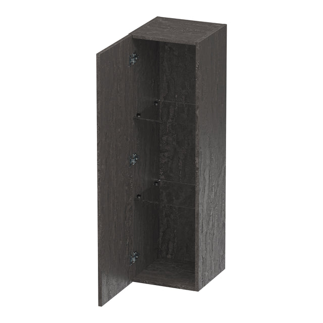 BRAUER Trust hoge kast 120 excl. opbouwgreep met 1 deur links- of rechtsdraaiend Damascus HK-TR120DA